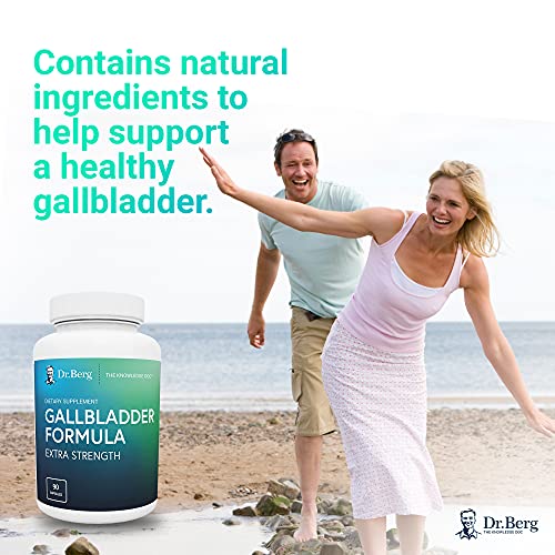 Dr. Berg’s Gallbladder Formula Extra Strength - Liver Support Health Suppleme...