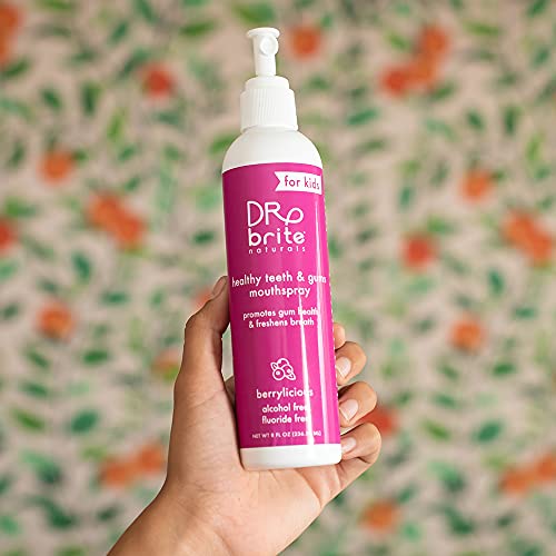 Dr. Brite Breath Freshener Berrylicious Natural Mouth Spray with Vitamin C (8...