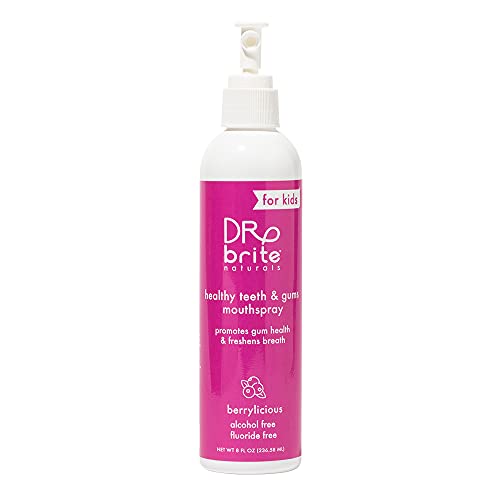 Dr. Brite Breath Freshener Berrylicious Natural Mouth Spray with Vitamin C (8...