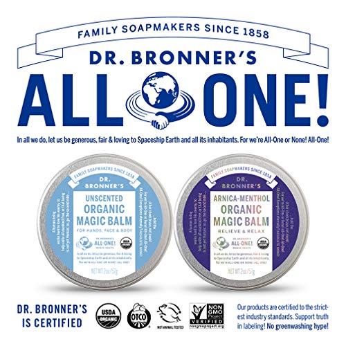 Dr. Bronner's - Organic Magic Balm (Baby Unscented, 2 Ounce) - Made with Orga...