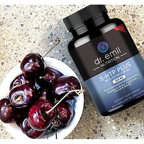 Dr. Emil Nutrition 200 MG 5-HTP Plus Formula for Mood, Stress, and Sleep Supp...