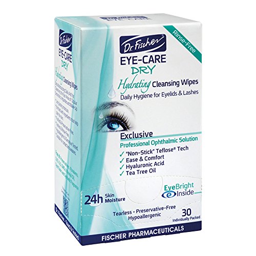 Dr. Fischer Daily hygienic & hydrating eyelid wipes- Complementary aid for dr...