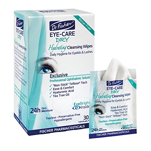 Dr. Fischer Daily hygienic & hydrating eyelid wipes- Complementary aid for dr...