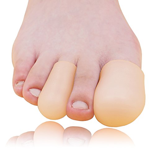 Dr. Foot's Gel Toe Caps Prevents Callus Relieve Pain from Corns, Blisters, Ha...
