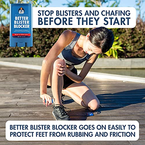 Dr. Frederick’s Original Better Blister Blocker 0.90 oz - 2 Pack - Anti Chafi...