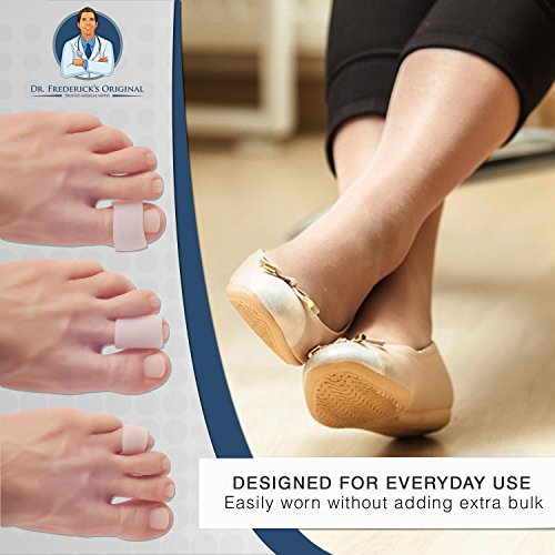 Dr Frederick’s Original Gel Toe Tubes 12 Piece Variety Pack - Small, Medium a...