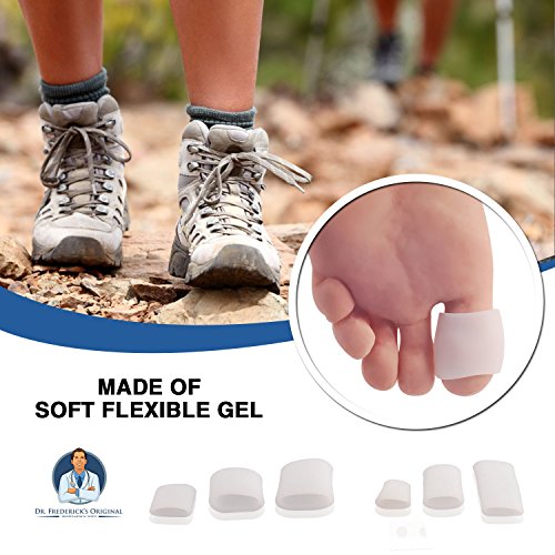 Dr Frederick’s Original Gel Toe Tubes 12 Piece Variety Pack - Small, Medium a...