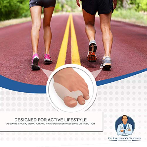 Dr. Frederick's Original 2 Piece Sport Bunion Pad & Toe Spacer Set - 1 Pair S...