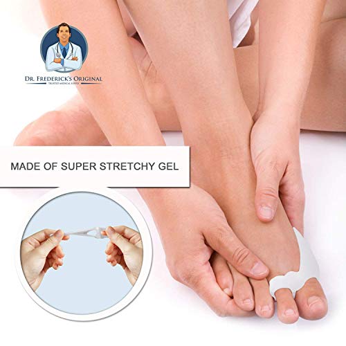 Dr. Frederick's Original 2 Piece Sport Bunion Pad & Toe Spacer Set - 1 Pair S...