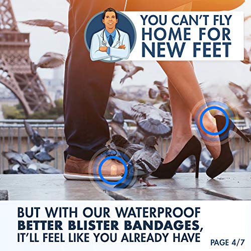 Dr. Frederick's Original Better Blister Bandages - 12 ct Variety - Waterproof...