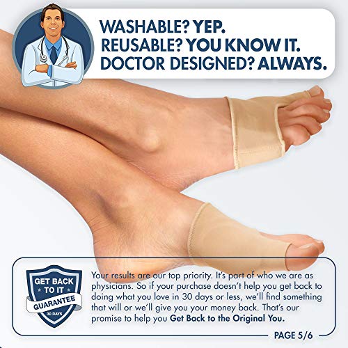 Dr. Frederick's Original Bunion Sleeves - 2 Pieces - Bootie Bunion Cushions -...