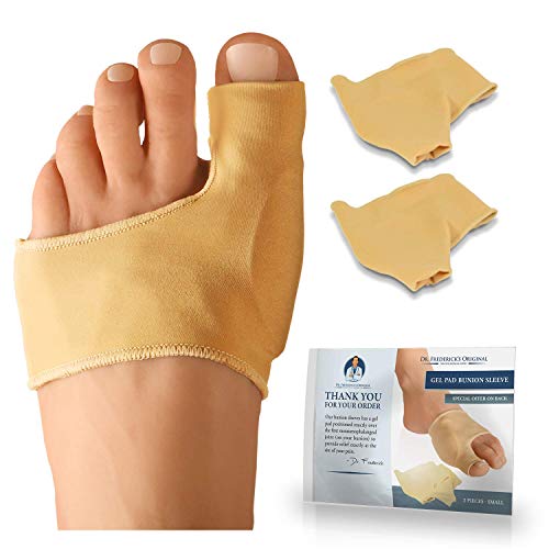 Dr. Frederick's Original Bunion Sleeves - 2 Pieces - Bootie Bunion Cushions -...