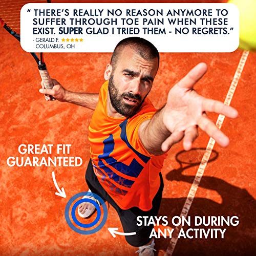 Dr. Frederick's Original Soft Gel Toe Protectors - 12 Pieces - Cushioning Toe...