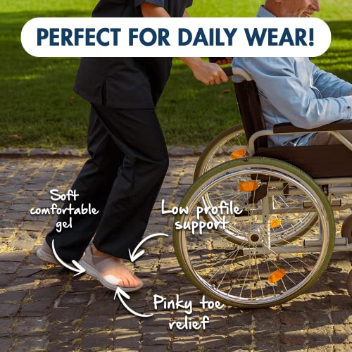 Dr. Frederick's Original Tailor's Bunion Pads - 6 Pads - Soft Gel Bunionette ...