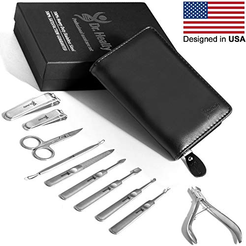 Manicure Set for Men – Pedicure Kit for Women – Manicure Kit stainless steel ...