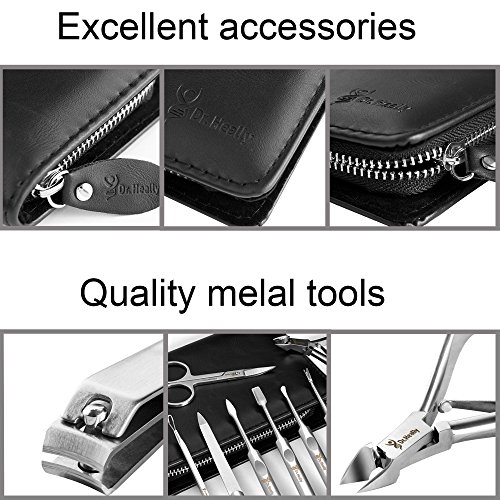 Manicure Set for Men – Pedicure Kit for Women – Manicure Kit stainless steel ...