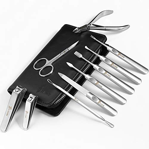 Manicure Set for Men – Pedicure Kit for Women – Manicure Kit stainless steel ...
