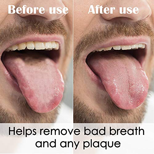 Tongue Scraper Stainless Steel for adult – The Tongue Cleaner Ayurvedic Metal...