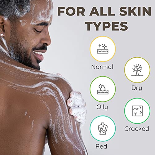 Hemp, Aloe and Charcoal Soap Bar - 5 oz Bar Soap - Skin Cleansing Hemp Soap -...