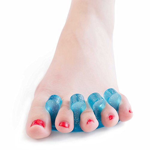 DR JK Original ToePal, Toe Separators and Toe Streightener for Relaxing Toes,...