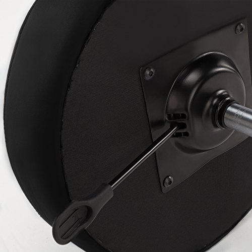 DR.LOMILOMI Extra-Wide Seat Rolling Swivel Clinic Medical Salon Stool Chair w...