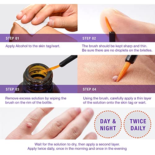 2×Extra Strength Skin Tag Remover Mask, Skin Tag Removal Mask, Exclusive Form...