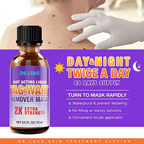 2×Extra Strength Skin Tag Remover Mask, Skin Tag Removal Mask, Exclusive Form...