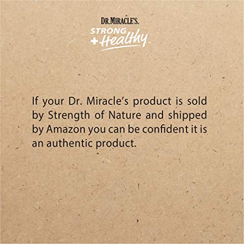 Dr. Miracle's Strong & Healthy Restoring Hair & Scalp Oil. Contains Black Cas...