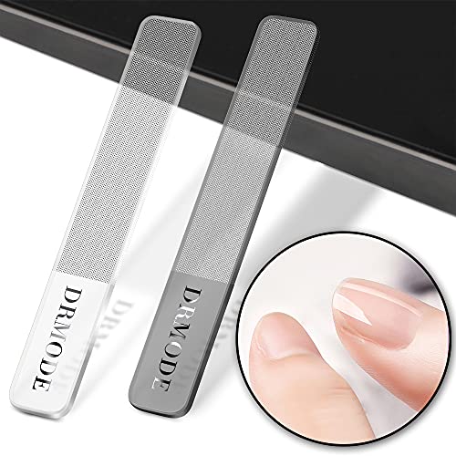 Glass Nail Shiner - 2PC Upgrade Nano Nail Buffers Glass Nail File Crystal Shi...