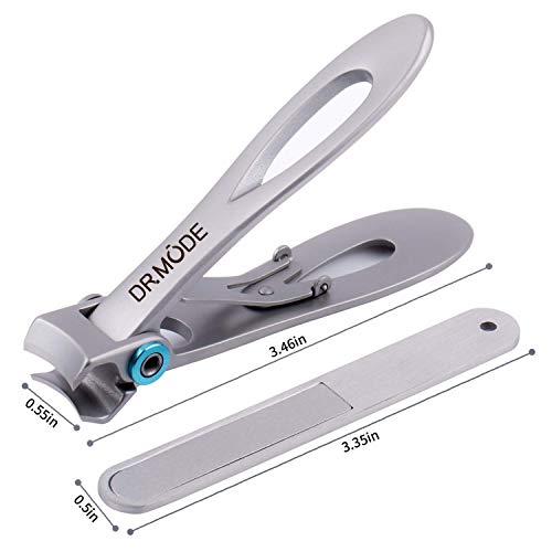 Nail Clippers for Thick Nails - DR. MODE 15mm Wide Jaw Opening Extra Large To...