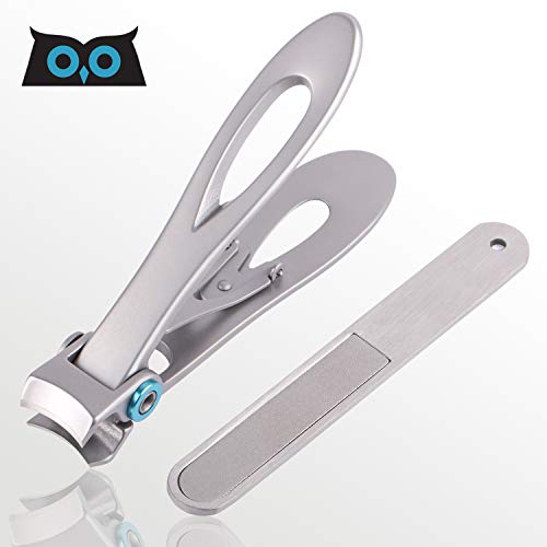 Nail Clippers for Thick Nails - DR. MODE 15mm Wide Jaw Opening Extra Large To...