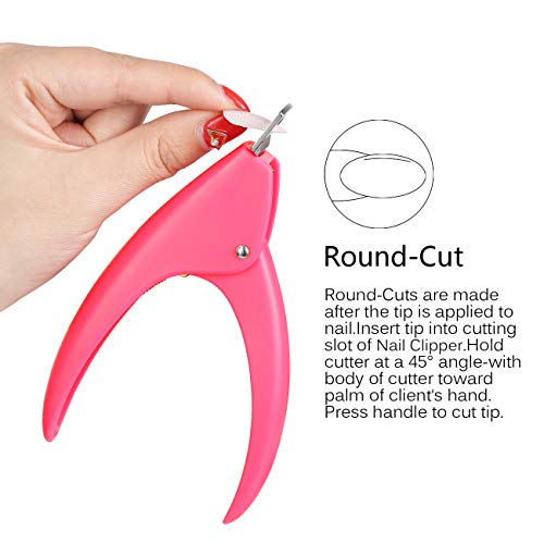 Dr.nail Acrylic Nail Clipper False Nail Cutter Professional Fake Nail Clipper...