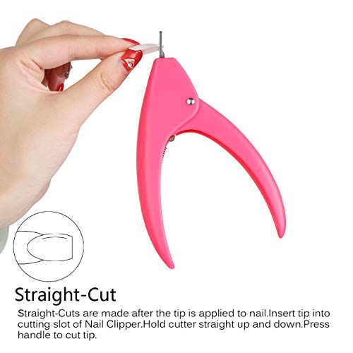Dr.nail Acrylic Nail Clipper False Nail Cutter Professional Fake Nail Clipper...