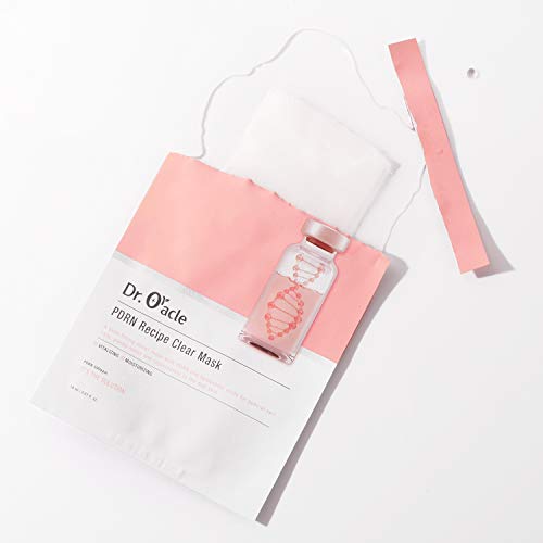 Dr.Oracle PDRN Recipe Clear Mask, Skin-fitting sheet mask PDRN, hyaluronic ac...