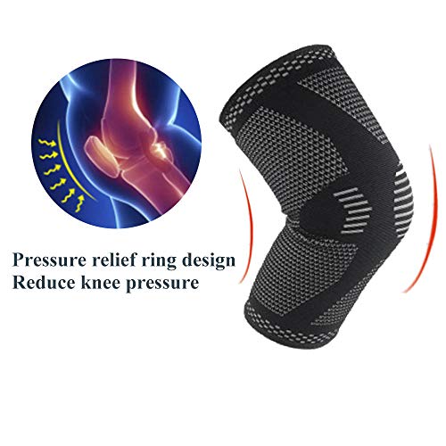 Dr.Pedi Knee Brace Compression Sleeve Injury Recovery Support for Running,Gym...
