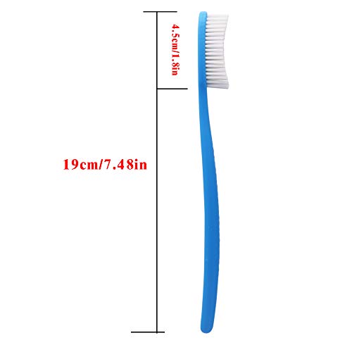 DR.PEFECT Extra Hard & Firm Toothbrush BPA Free Large Long Head Whitening Tee...