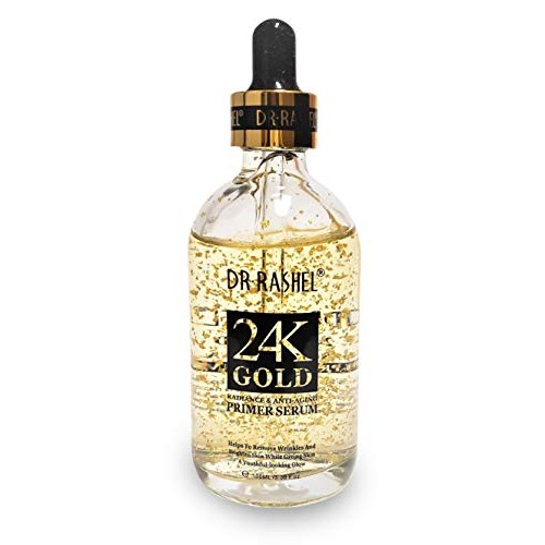 Dr Rashel 24K Gold Radiance Anti Aging Face Primer Serum | Youthful Glowing, ...