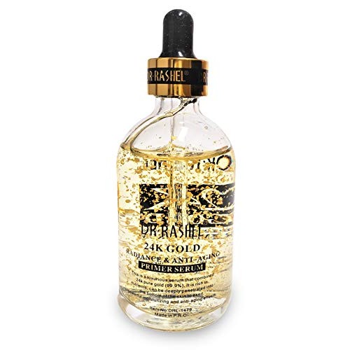Dr Rashel 24K Gold Radiance Anti Aging Face Primer Serum | Youthful Glowing, ...