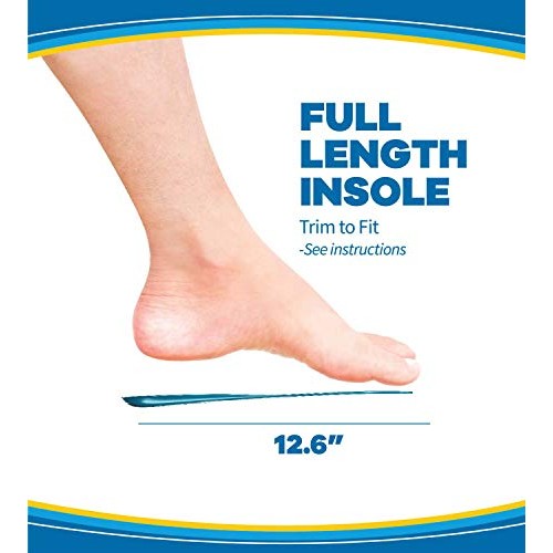 Dr. Scholl’s Comfort and Energy Massaging Gel Insoles, Men’s Size 8-14, 1 Pair
