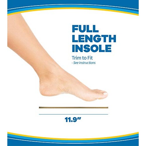 Dr. Scholl’s Comfort Double Air-Pillo Insoles, Men’s Size 7-13, Women’s Size ...
