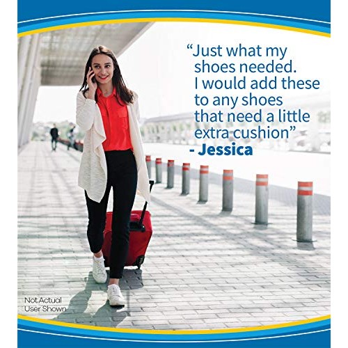 Dr. Scholl’s Comfort Double Air-Pillo Insoles, Men’s Size 7-13, Women’s Size ...