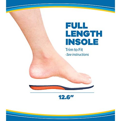 Dr. Scholl’s Extra Support Insoles Superior Shock Absorption and Reinforced A...