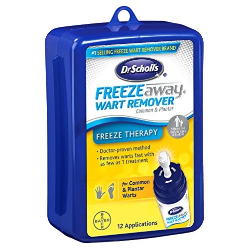 Dr. Scholl’s FreezeAway Wart Remover, 12 Applications / Doctor-Proven Treatme...