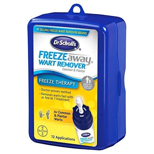 Dr. Scholl’s FreezeAway Wart Remover, 12 Applications / Doctor-Proven Treatme...