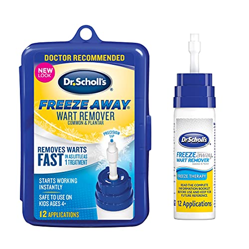 Dr. Scholl’s FreezeAway Wart Remover, 12 Applications / Doctor-Proven Treatme...
