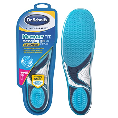 Dr. Scholl’s MEMORY FIT Insoles // Memory Foam Pillow-Soft Cushioning Conform...