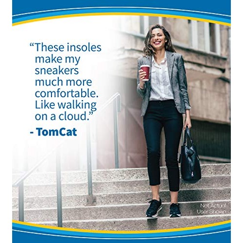 Dr. Scholl’s MEMORY FIT Insoles // Memory Foam Pillow-Soft Cushioning Conform...