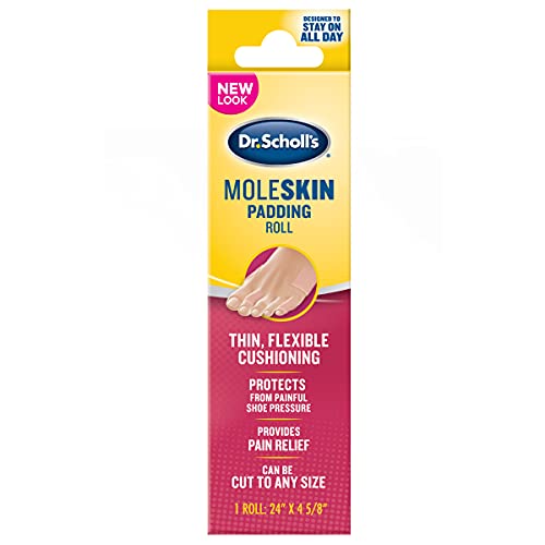Dr. Scholl’s Moleskin Plus Padding Roll (24" x 4 5/8") / All-Day Pain Relief ...