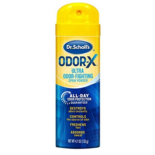 Dr. Scholl’s Odor-X ODOR-FIGHTING Spray-Powder // All-Day Odor Protection and...