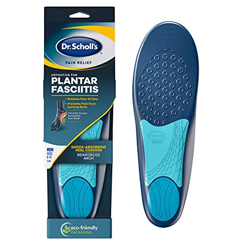 Dr. Scholl’s Plantar Fasciitis Pain Relief Orthotics, Clinically Proven Relie...